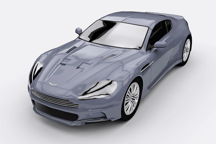 3D Aston Martin DBS